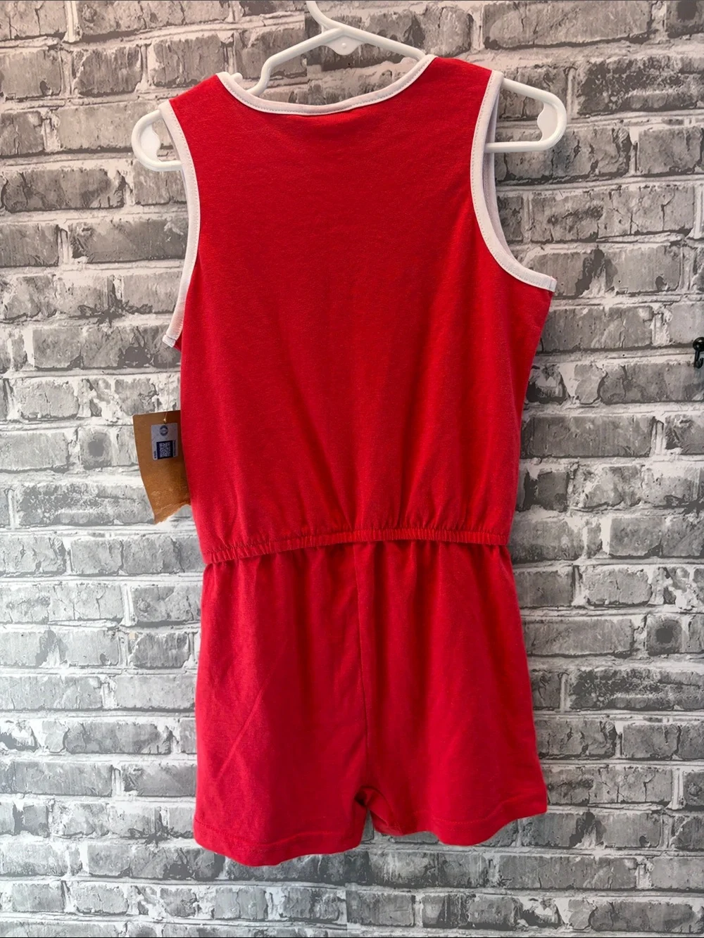 NWT Georgia Bulldogs jump suit Rivalry Threads Red/ Tee with White Trim